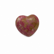 Rhodonite Heart - 1.75 inch