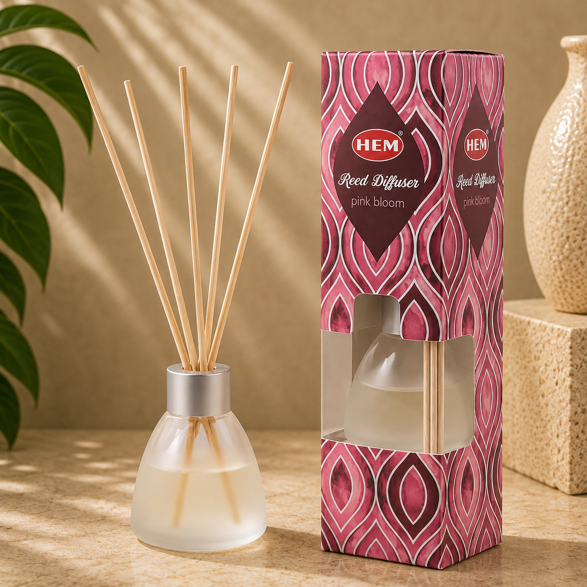 HEM Pink Bloom Reed Diffuser (40 ml)
