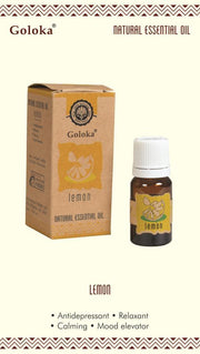 Goloka Lemon Natural & Undiluted Essential Oil (10 ml)