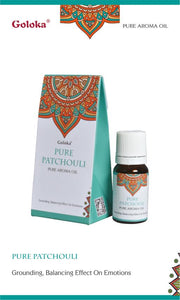 Goloka Pure Patchouli Aroma Oil (10 ml)