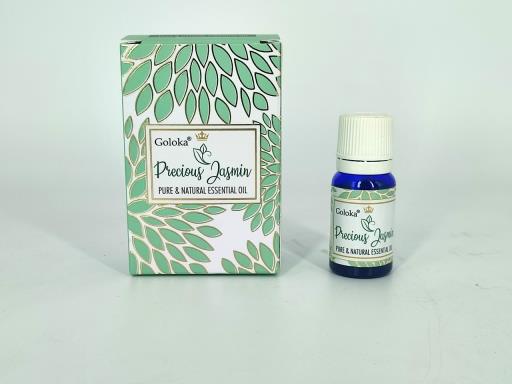 **Goloka Precious Jasmine Natural & Undiluted Essential Oil (10 ml)**