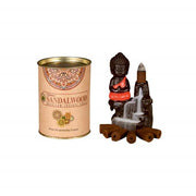 Goloka Sandalwood Backflow Cones (24 Cones)