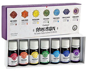 Goloka Seven Chakra Essential Oil Blend Gift Set (7 x 5ml)