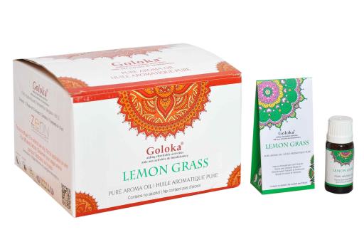 Goloka Lemongrass Pure Aroma Oil (10 ml)