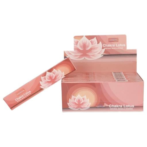Nandita Chakra Lotus Incense Sticks (15g)