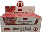 Nandita Organic Myrrh Incense Sticks (15g)