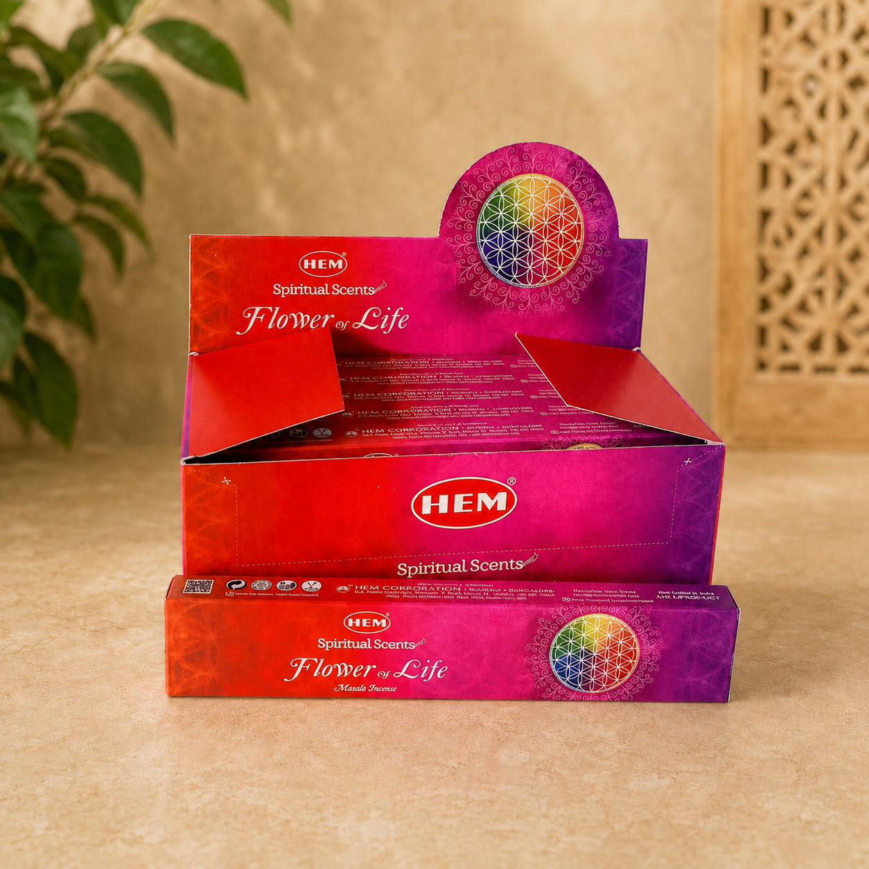 # HEM Spiritual Scents Flower of Life Incense Sticks (15g)