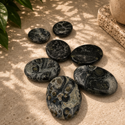 Kambaba Jasper Worry Stone - 1.5-1.75 inch