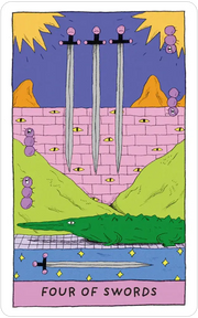 Whimsical Witch Tarot in a Tin