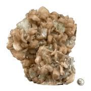 Apophyllite & Stilbite Free Standing Specimen - 10.25 inch