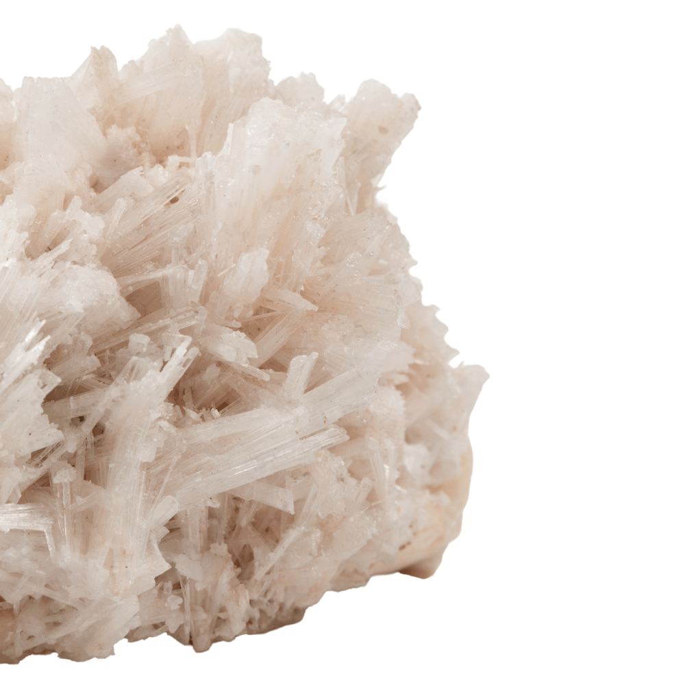 Scolecite on Stilbite Base Specimen - 9.5 inch