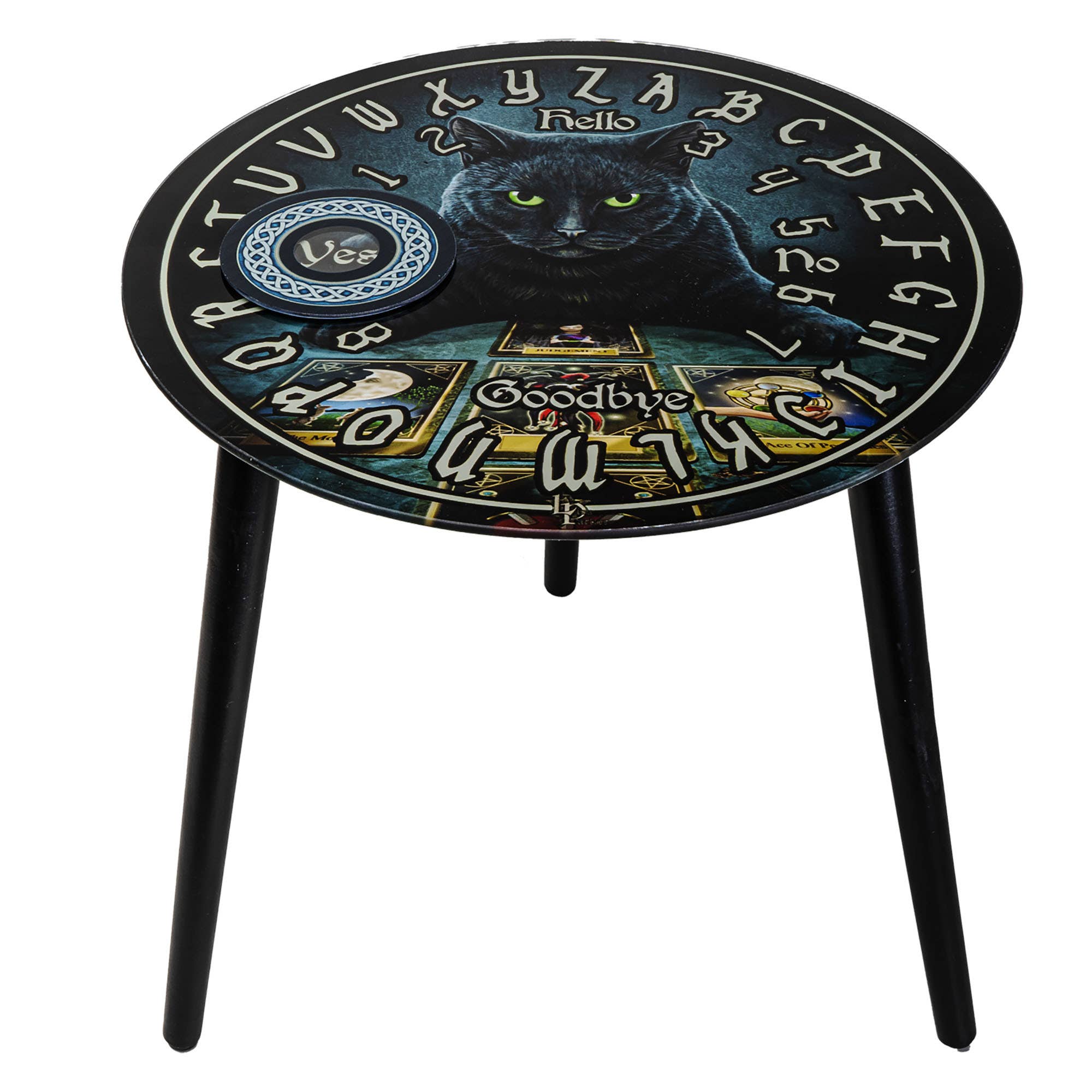 The Reader Glass Spirit Board Table