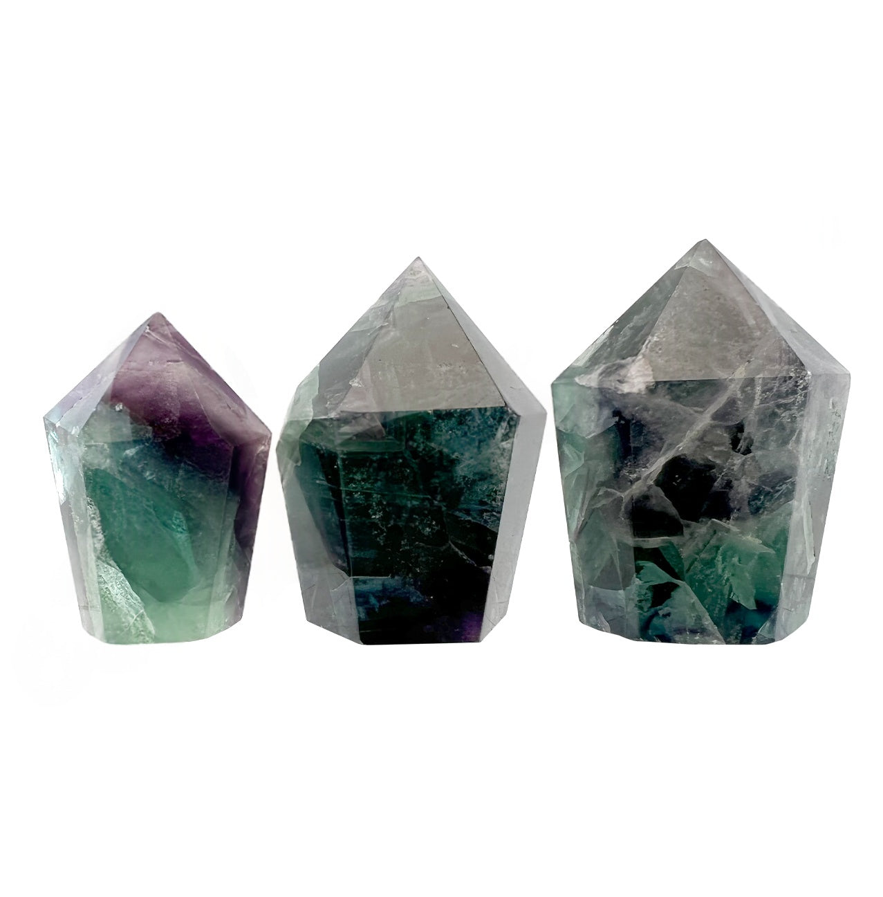 Polished Fluorite Point - 2.25-3.0 inch