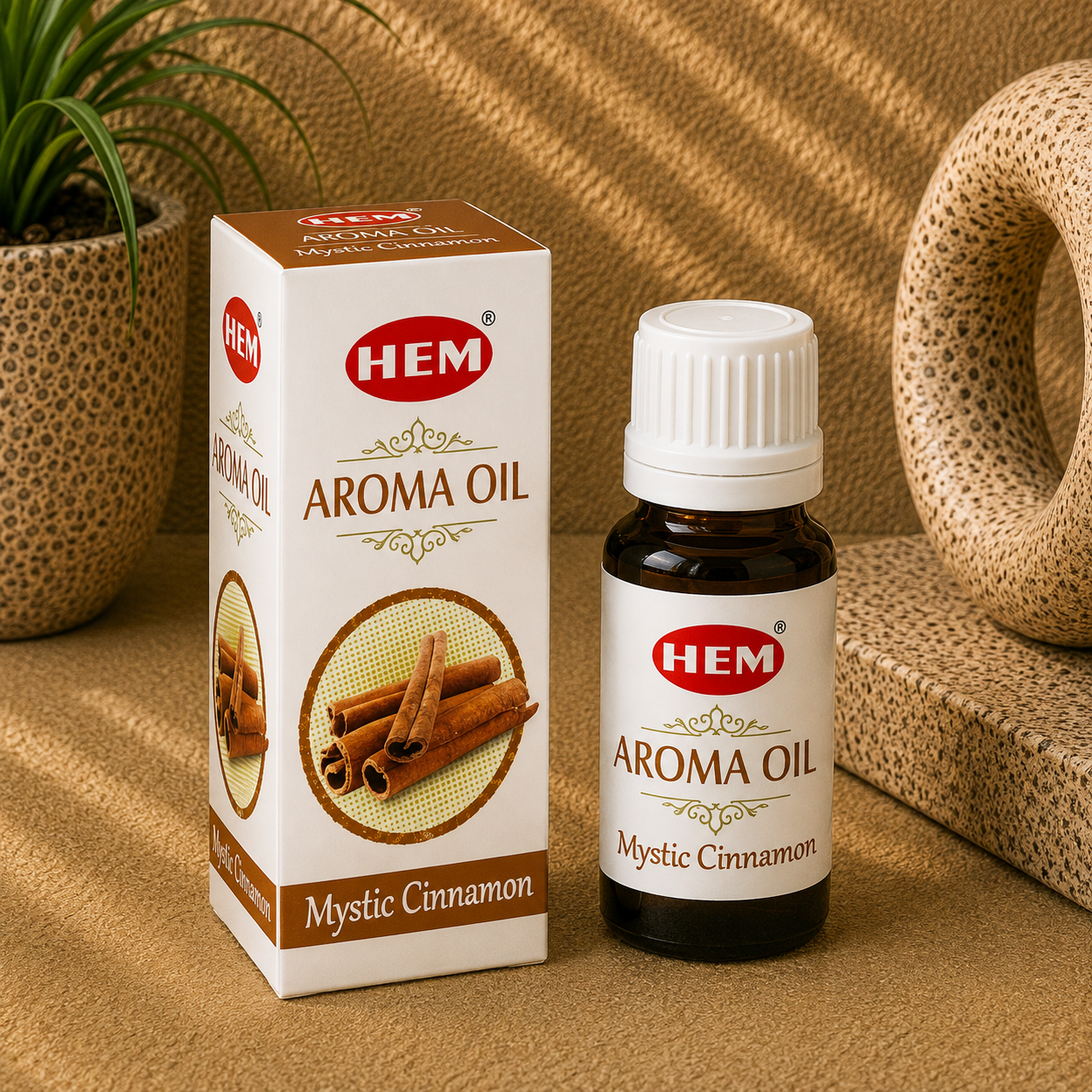 HEM Mystic Cinnamon Aroma Oil (10 ml)