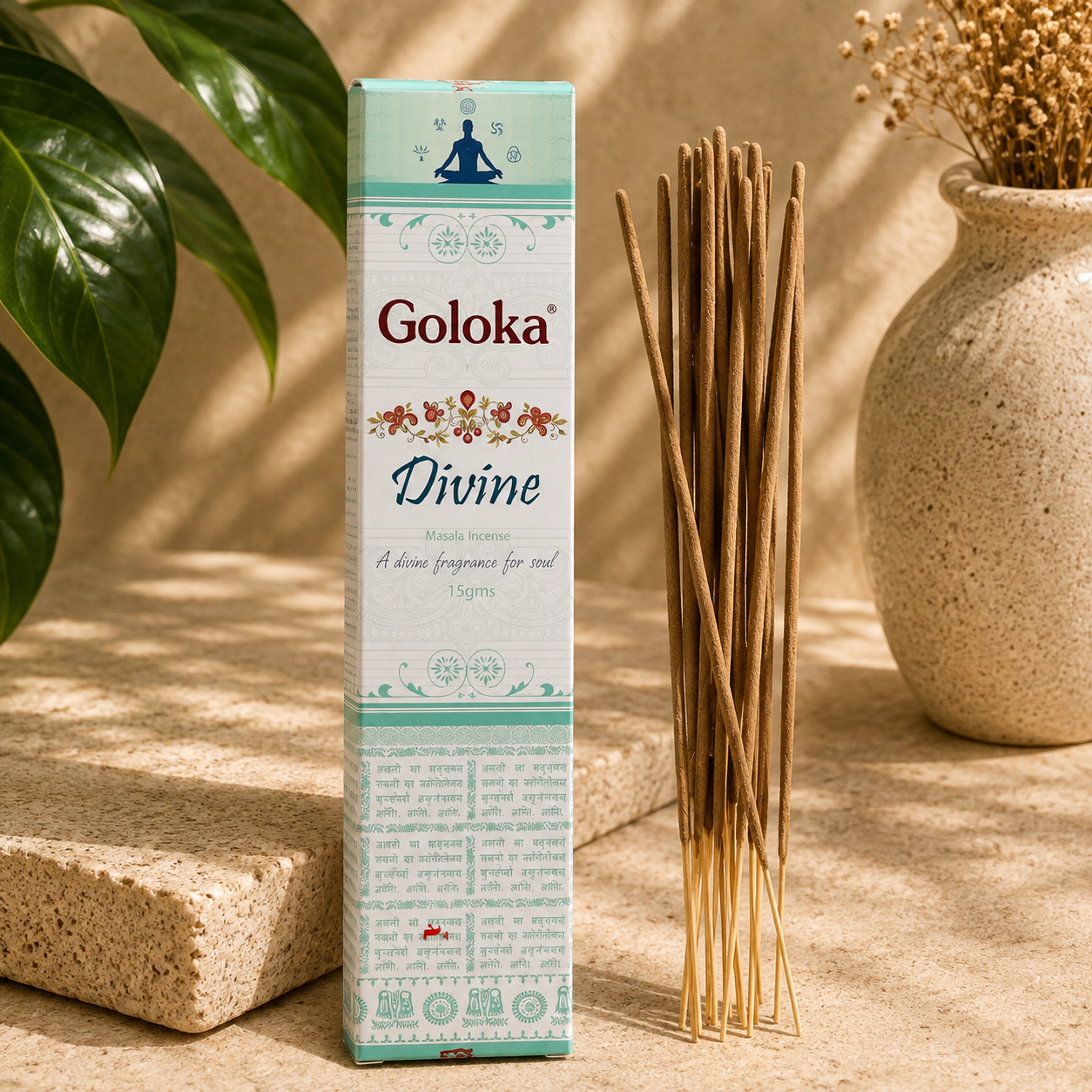 Goloka Divine Incense Sticks (15g)