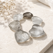 Clear Quartz Heart - 1.25-2 inch