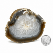 Natural Thick Agate Slice - 4.5-7.0 inch