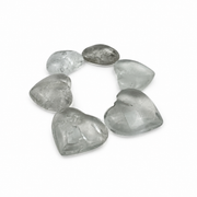 Clear Quartz Heart - 1.25-2 inch