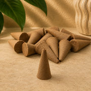Goloka Raw Unscented Incense Cones (250 Cones)