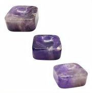 Amethyst Square Sphere Stand - 1.0 inch