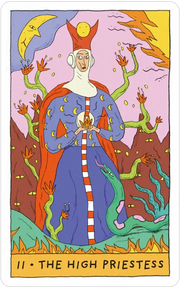 Whimsical Witch Tarot in a Tin