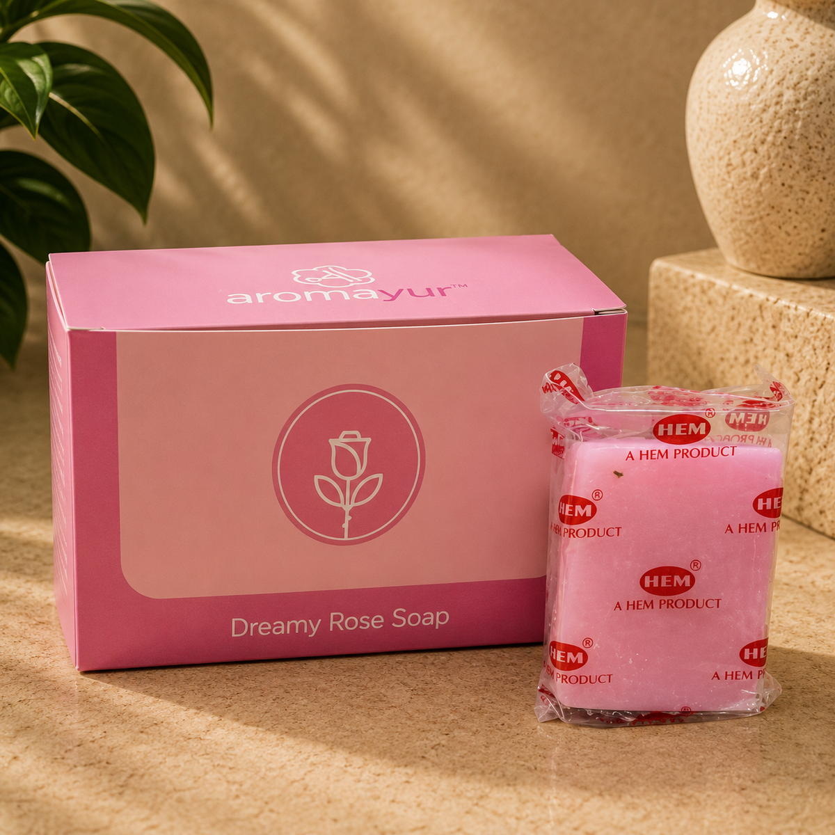 HEM Aromayur Dreamy Rose Soap (75g)