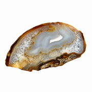 Natural Thick Agate Slice - 4.5-7.0 inch