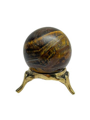 Brass Three Legs Sphere Stand Holder - 40 mm