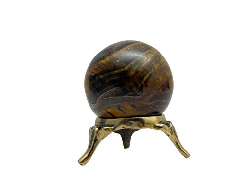 Brass Three Legs Sphere Stand Holder - 40 mm