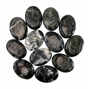 Zebra Jasper Worry Stone - 2 inch
