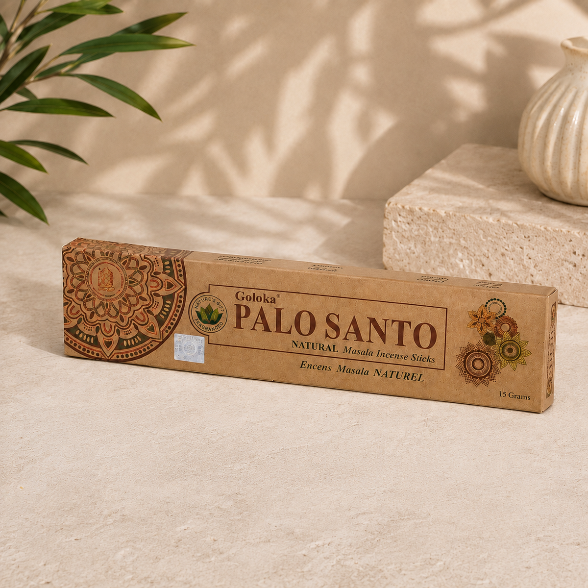 Goloka Organika Palo Santo Incense Sticks (15g)