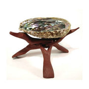 Hand-Carved Tripod Display Stand - 8 inch