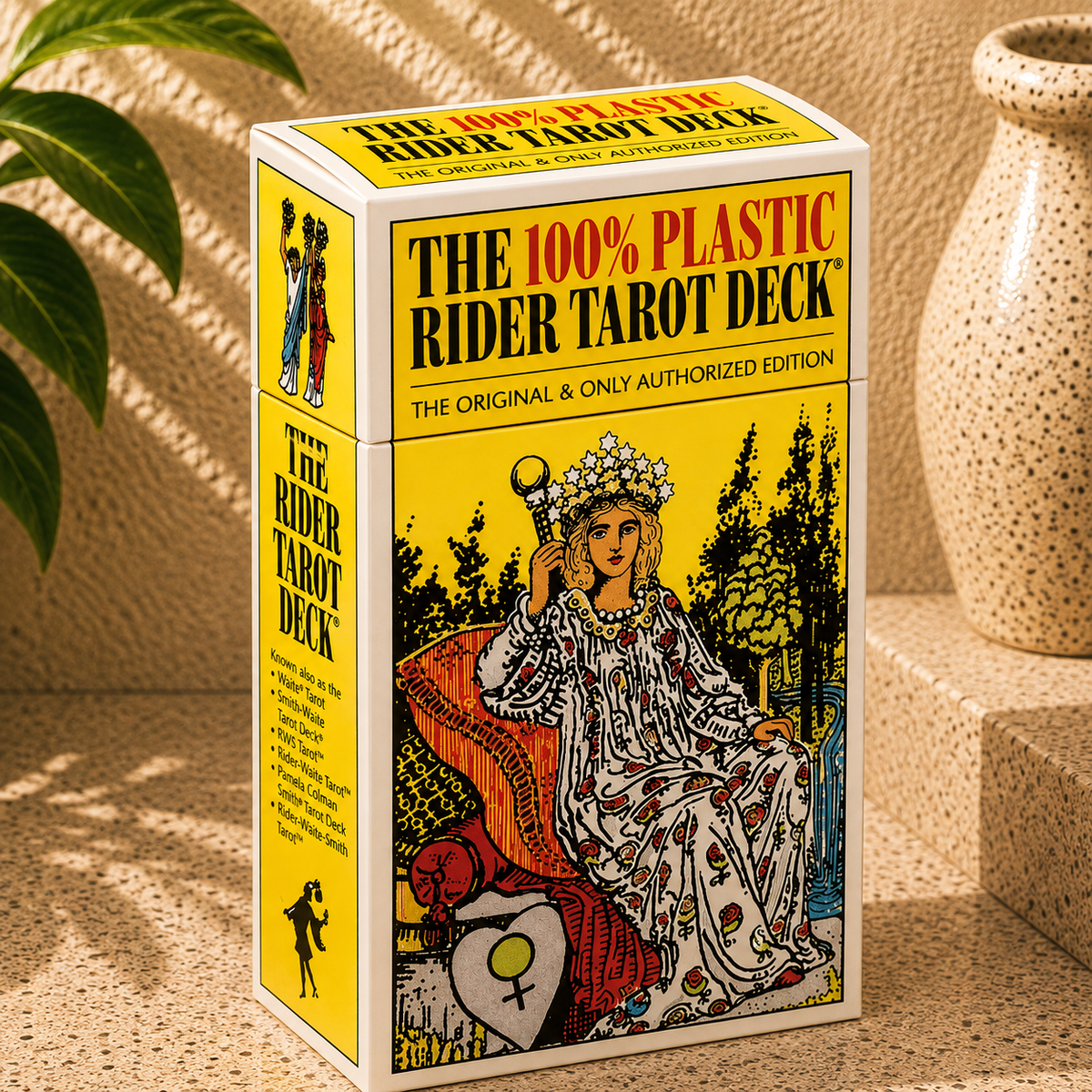 The 100% Plastic Rider Tarot Deck®
