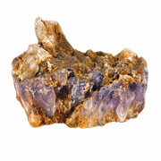 Amethyst with Phantom Quartz & Black Tourmaline Specimen - 2.25-4.5 inch