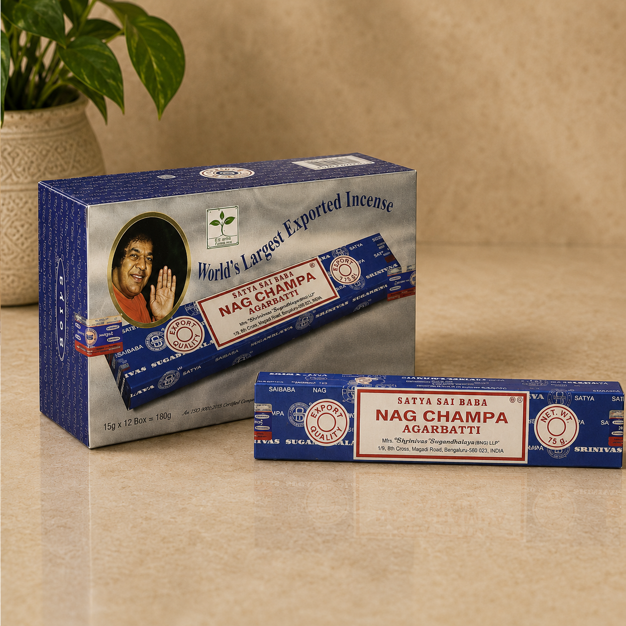 Satya Nag Champa Incense Sticks (15g)