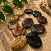 Petrified Wood Worry Stone - 2 inch