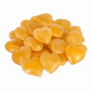 Orange Calcite Heart - 2-2.25 inch