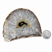 Natural Thick Agate Slice - 4.5-7.0 inch