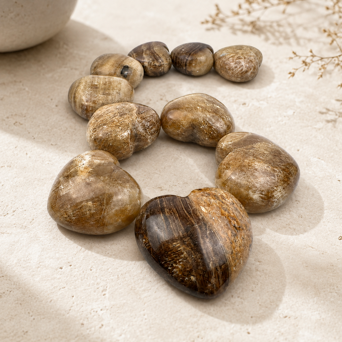 Aragonite Heart - 1.5 inch