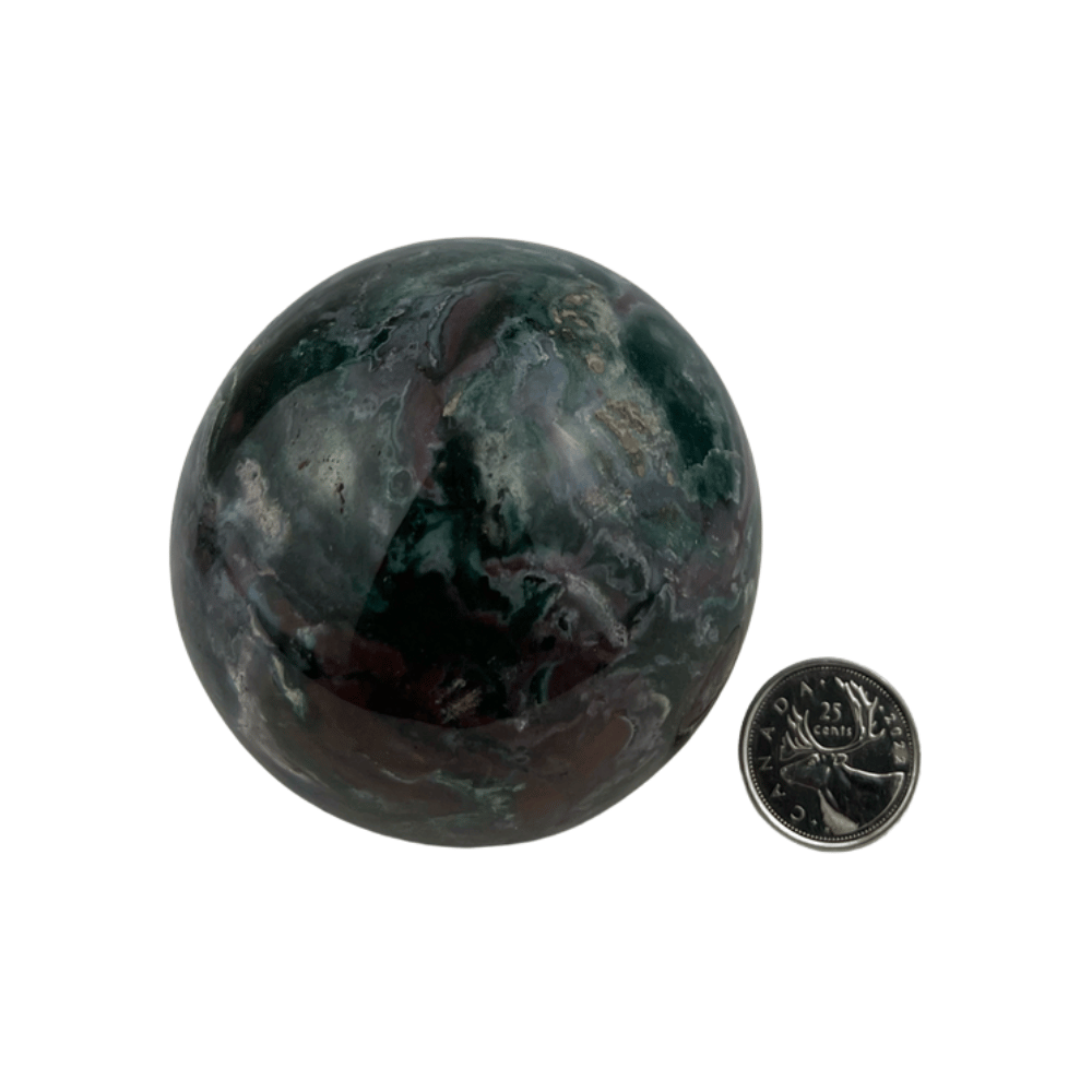 Ocean Jasper Sphere - Madagascar - 2.0-4.0 inch
