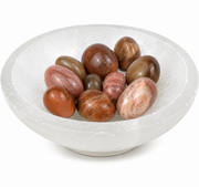 Peach Moonstone Tumbled Stone - 20-25 mm