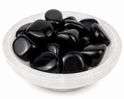 Black Obsidian Tumbled Stone - 20-30 mm