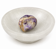 Chevron Amethyst Tumbled Stone - 20-50 mm