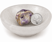 Chevron Amethyst Tumbled Stone - 20-50 mm