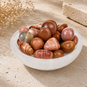 Peach Moonstone Tumbled Stone - 20-25 mm