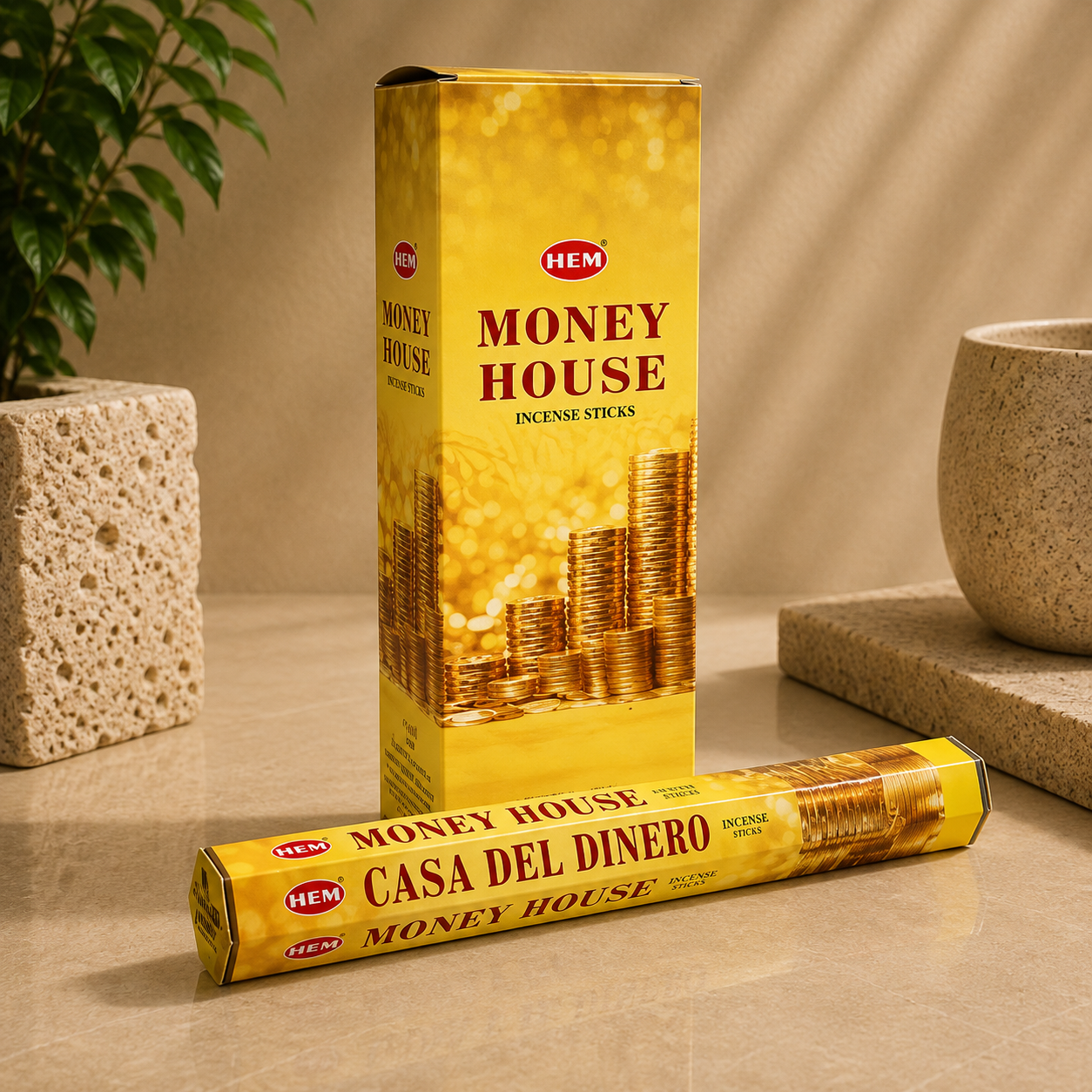 HEM Money House Incense Sticks (20g)