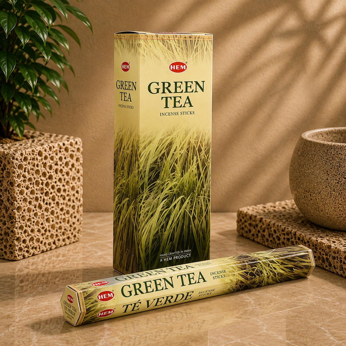 HEM Green Tea Incense Sticks (20g)