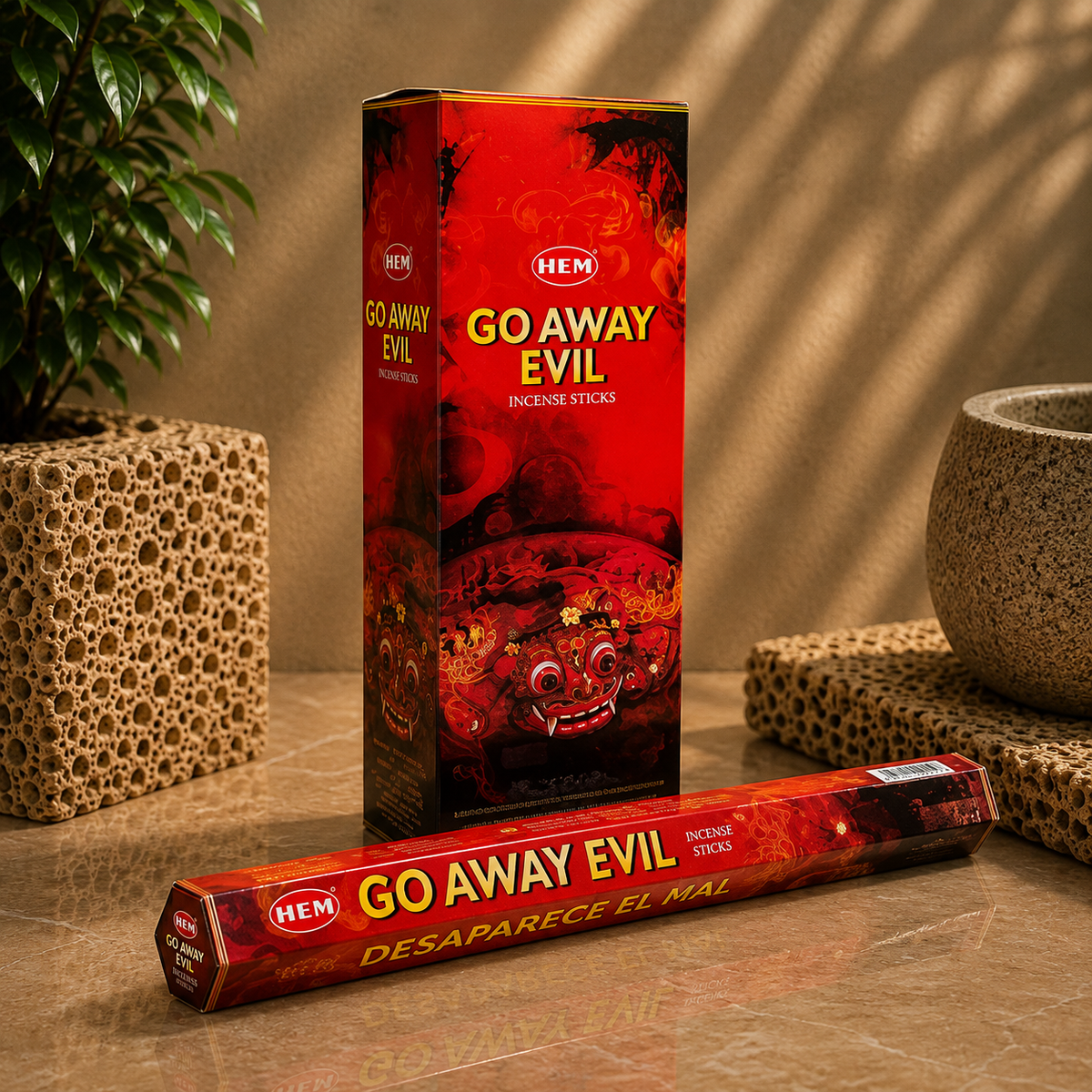 HEM Go Away Evil Incense Sticks (20g)