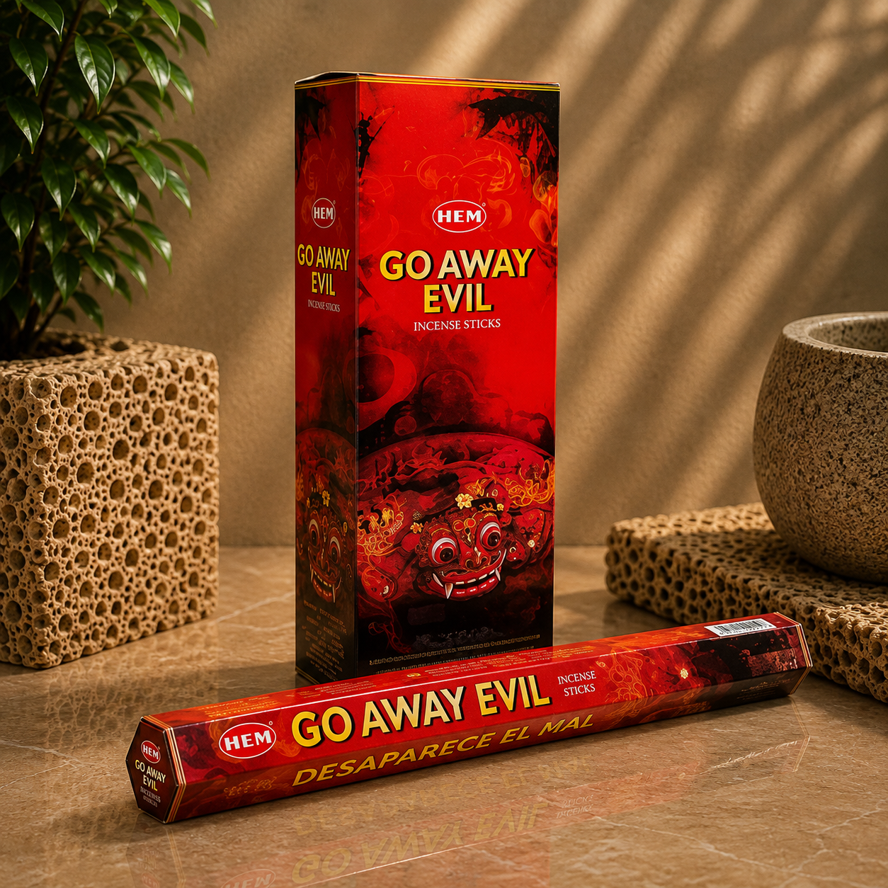 HEM Go Away Evil Incense Sticks (20g)