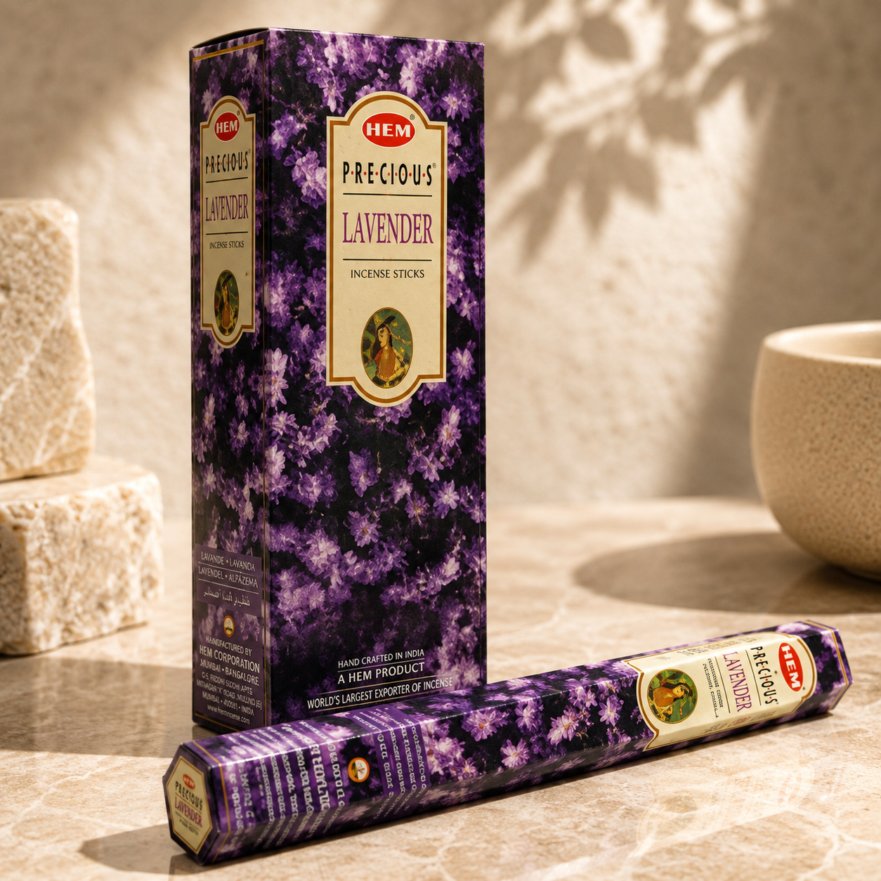 HEM Precious Lavender Incense Sticks (20g)